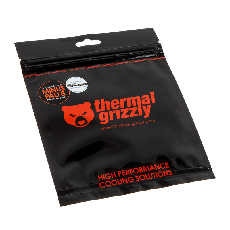 K Thermal Grizzly Minus Pad 8 - 100x 100x 0,5 mm (rosa)