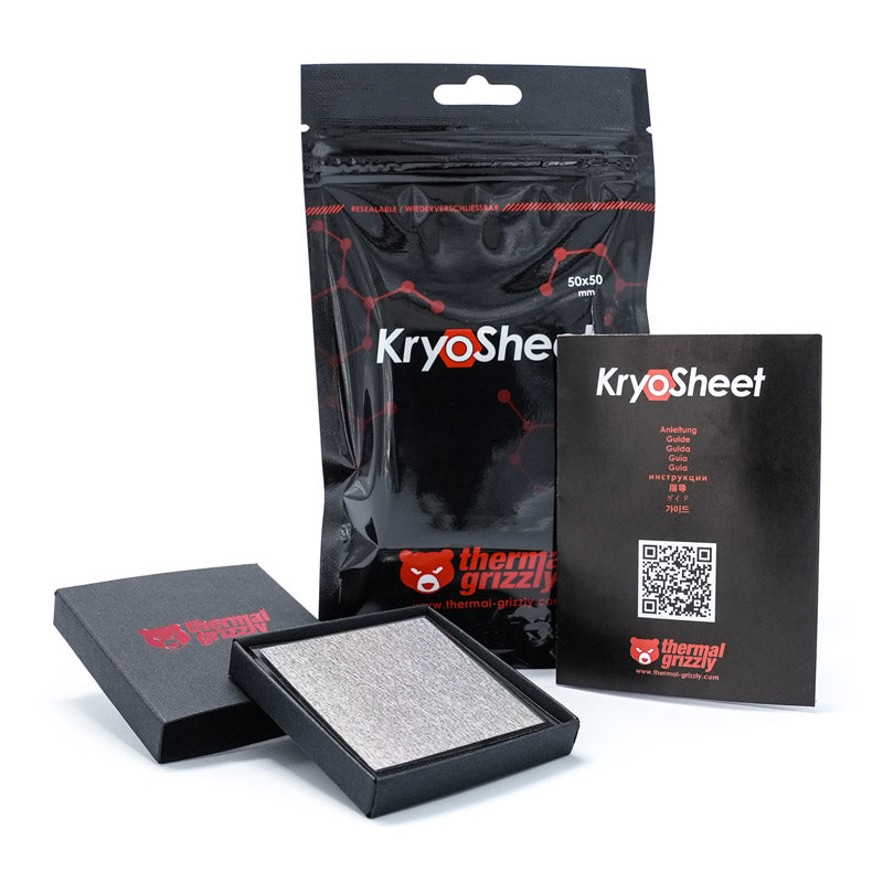 K Thermal Grizzly KryoSheet 50 x 50 mm (anthrazit)