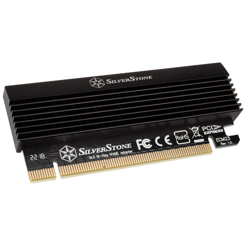 SilverStone SST-ECM23, PCI-E x4 zu M.2 Adapter mit Kühler