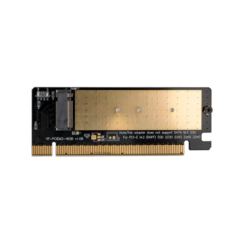 Akasa M.2 PCIe Adapter mit Kühler - schwarz