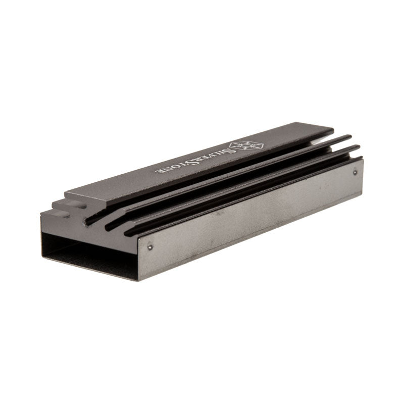 SilverStone TP04T M.2 Passivkühler, Aluminium - silber