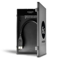 AXAGON ADSA-1S6 SLIMPort6 Adapter, USB 3.0, 2,5" SSD/HDD, SATA 6G - mit Case