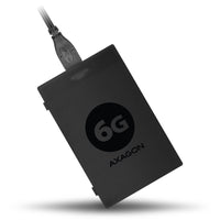 AXAGON ADSA-1S6 SLIMPort6 Adapter, USB 3.0, 2,5" SSD/HDD, SATA 6G - mit Case