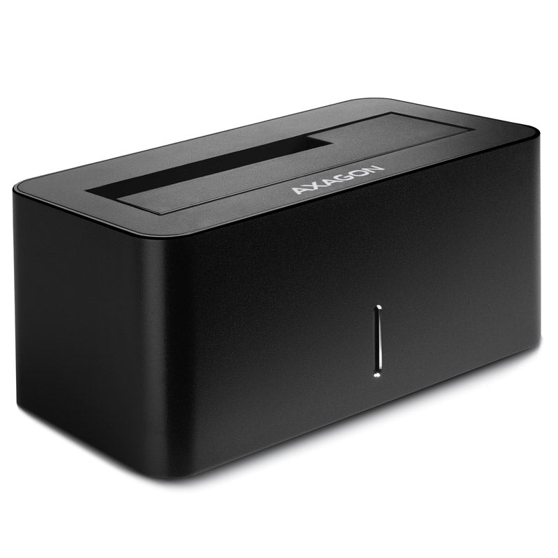 AXAGON ADSA-SN Dockingstation, USB 3.0, 1x 2,5"/3,5" SSD/HDD, SATA 6 - schwarz