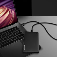 AXAGON EE25-SLC externes 2,5"-Gehäuse, USB 3.0 / SATA III - USB-C, schwarz