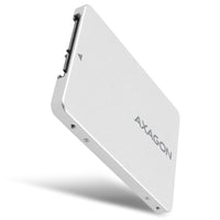 AXAGON RSS-M2SD Gehäuse für M.2-SATA-SSDs bis 2280 - Aluminium, silber
