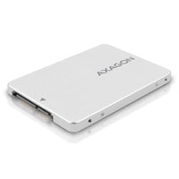 AXAGON RSS-M2SD Gehäuse für M.2-SATA-SSDs bis 2280 - Aluminium, silber