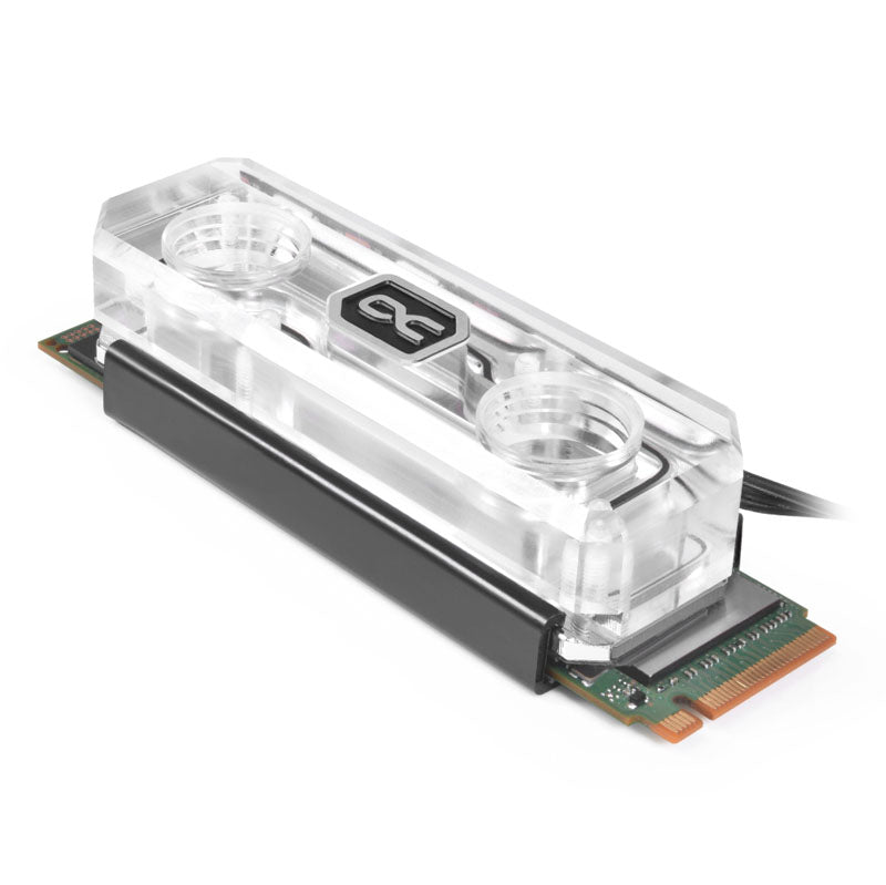 Alphacool HDX Apex M.2 2280 SSD Kühler, ARGB - Acryl