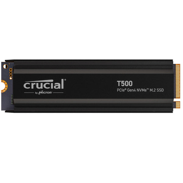 Crucial T500 W/Heatsink 4TB M.2-2280 SSD PCIe 4.0 x4 NVMe