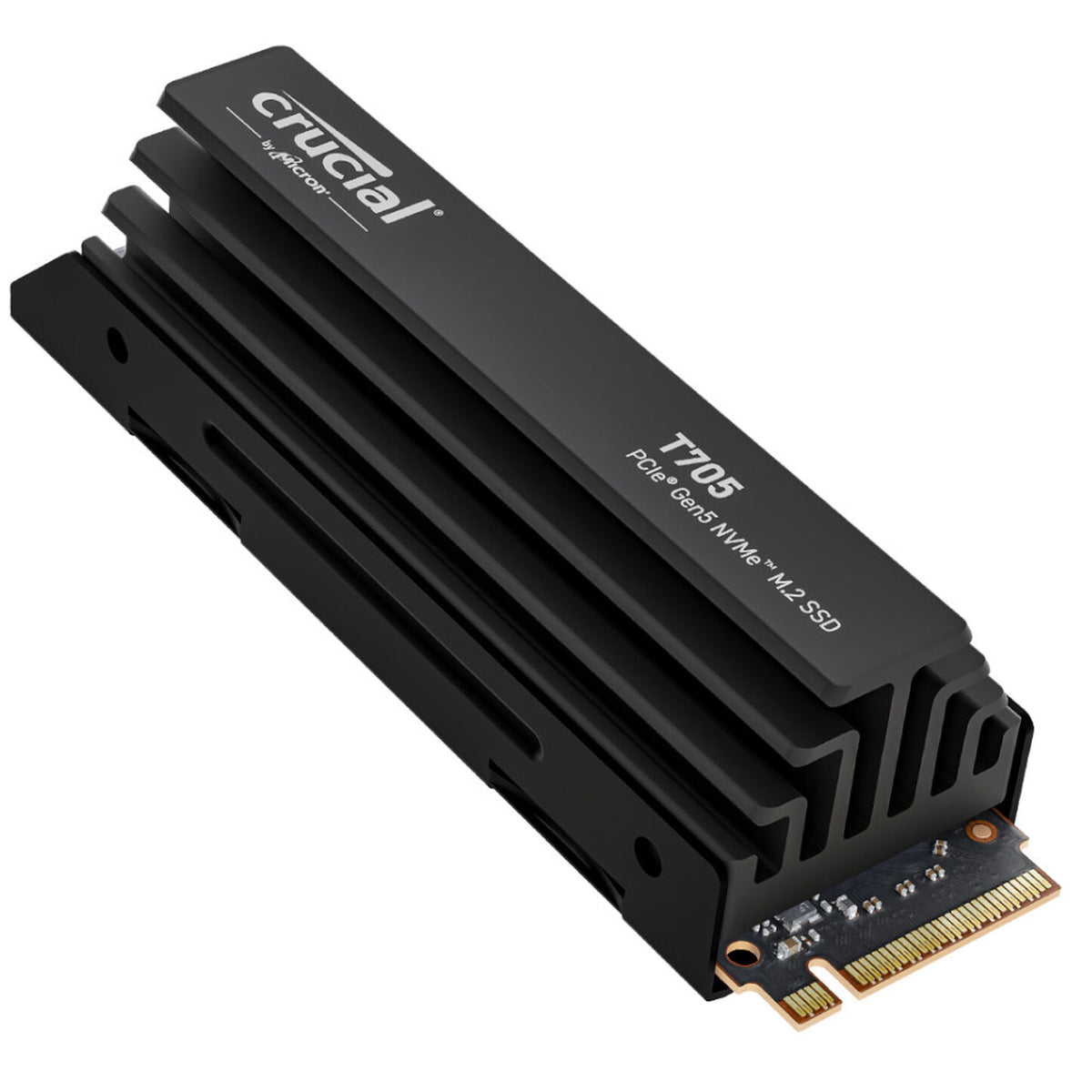 Crucial T705 SSD 1 To M.2-2280 PCIe 5.0 NVMe avec dissipateur thermique