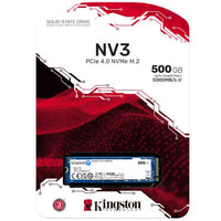 Kingston NV3 500GB SSD M.2-2280 PCIe 4.0 X4 NVMe