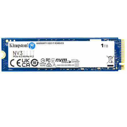 Kingston NV3 NVMe, PCIe 4.0 M.2 Typ 2280 - 1 TB