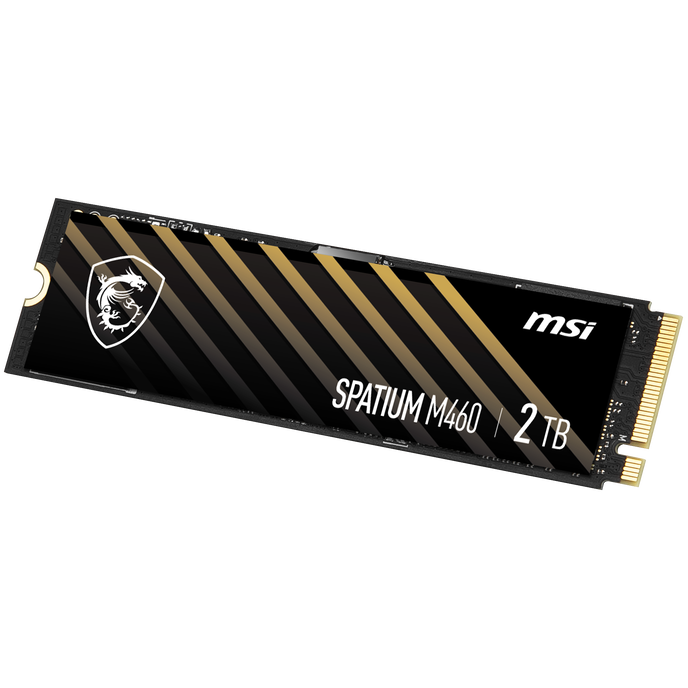 MSI SPATIUM M460 2TB SSD M.2-2280 PCIe 4.0 x4 NVMe