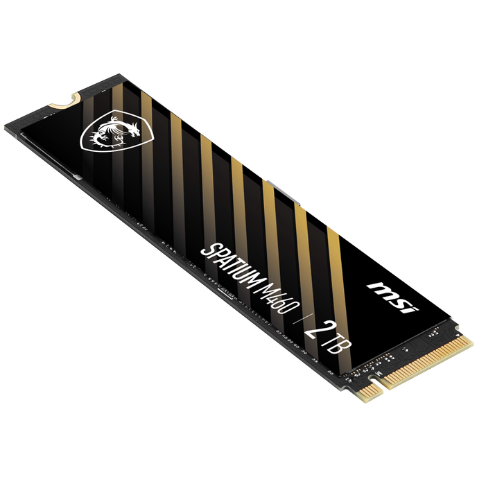 MSI Spatium M460 SSD, PCIe 4.0 M.2 Typ 2280 - 2 TB