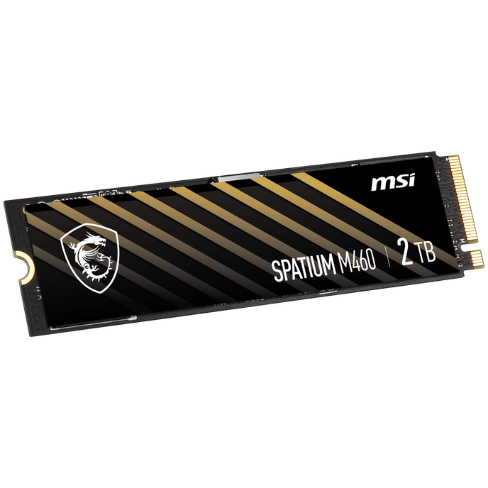 MSI SPATIUM M460 2TB SSD M.2-2280 PCIe 4.0 x4 NVMe
