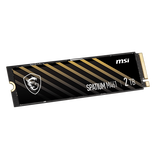 MSI SPATIUM M461 2 To M.2-2280 SSD PCIe 4.0 x4 NVMe