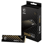 MSI SPATIUM M461 2 To M.2-2280 SSD PCIe 4.0 x4 NVMe