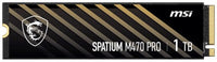 MSI SPATIUM M470 PRO 1TB SSD M.2-2280 PCIe 4.0 x4 NVMe