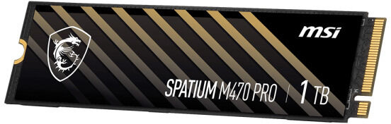 MSI SPATIUM M470 PRO 1TB SSD M.2-2280 PCIe 4.0 x4 NVMe