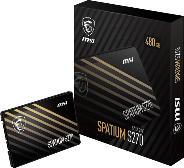 MSI SPATIUM S270 480 GB SSD 2.5" SATA 6.0 Gb/s