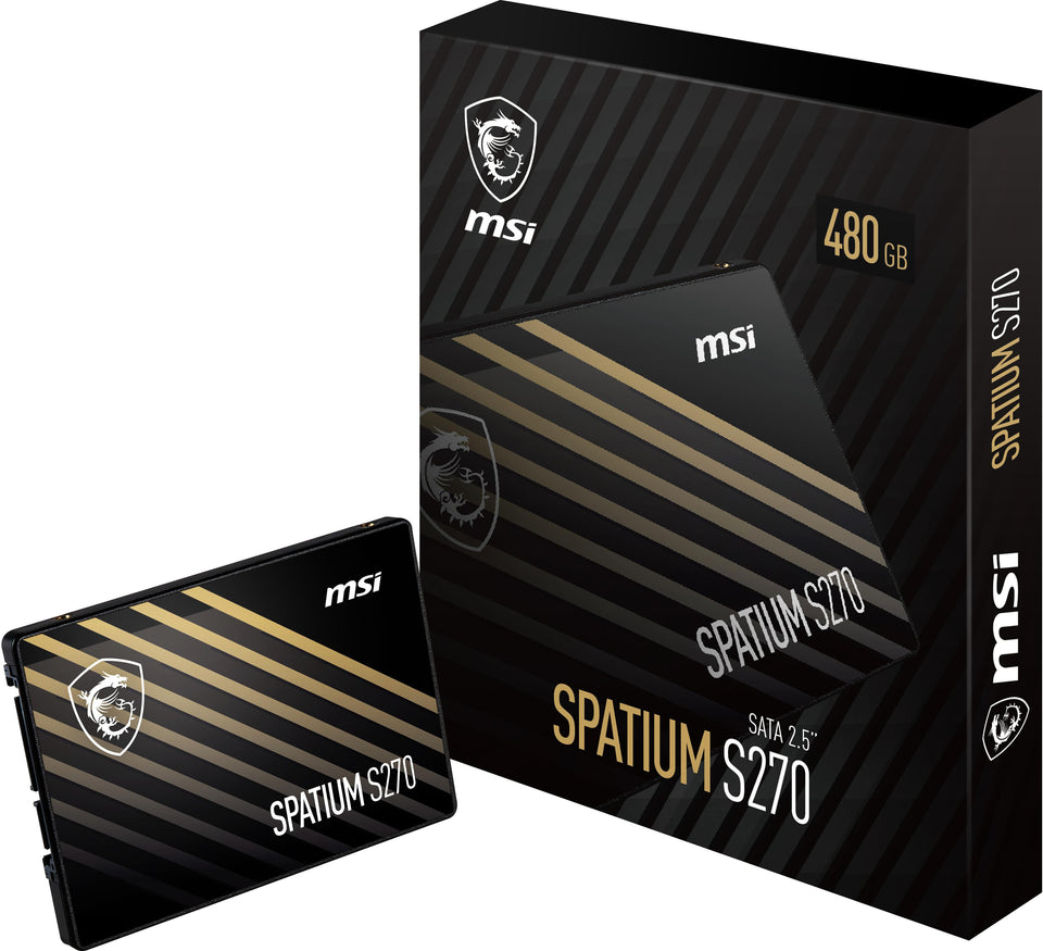 MSI SPATIUM S270 480 GB SSD 2.5" SATA 6.0 Gb/s