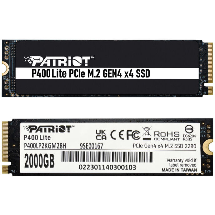 Patriot P400 Lite 2TB M.2-2280 SSD PCIe 4.0 NVMe