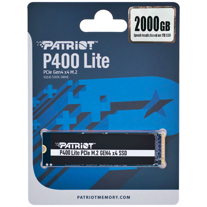 Patriot P400 Lite 2TB M.2-2280 SSD PCIe 4.0 NVMe
