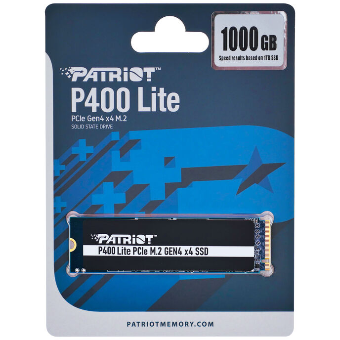 Patriot P400 Lite 1TB SSD M.2-2280 PCIe 4.0 x4 NVMe