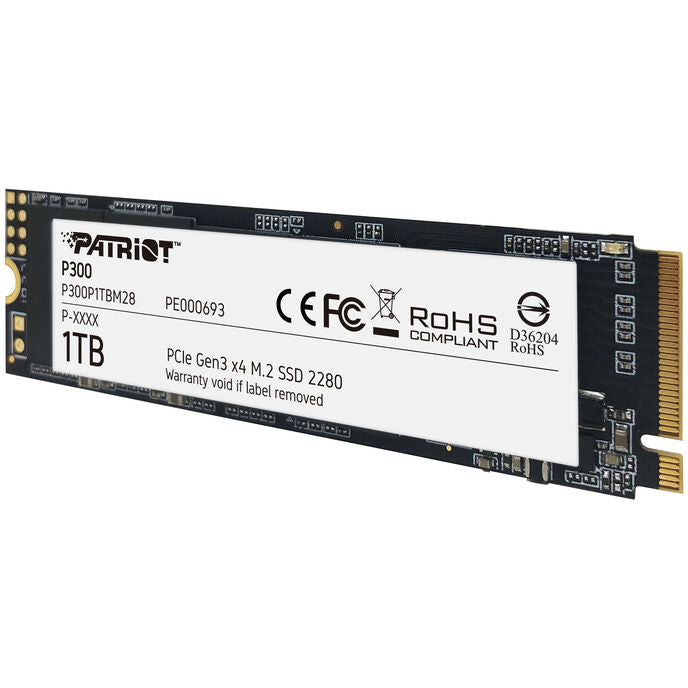 Patriot P300 1TB SSD M.2-2280 PCIe 3.0 x4 NVMe