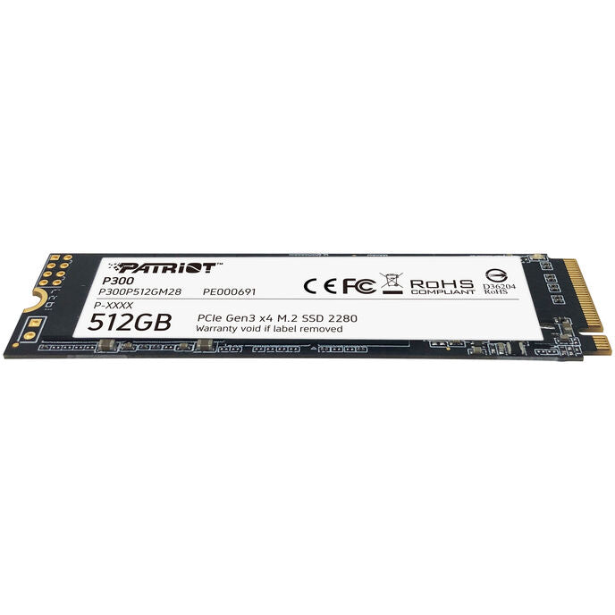 Patriot P300 512 GB SSD M.2-2280 PCIe 3.0 X4 NVMe
