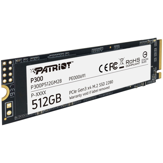 Patriot P300 512 GB SSD M.2-2280 PCIe 3.0 X4 NVMe