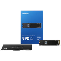 Samsung 990 Evo Plus NVMe 2.0 SSD, PCIe 4.0 x4 / 5.0 x2, Typ 2280 - 1 TB