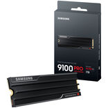 Samsung 9100 PRO Series NVMe SSD, PCIe 5.0 M.2 Typ 2280 mit Kühlkörper - 1 TB