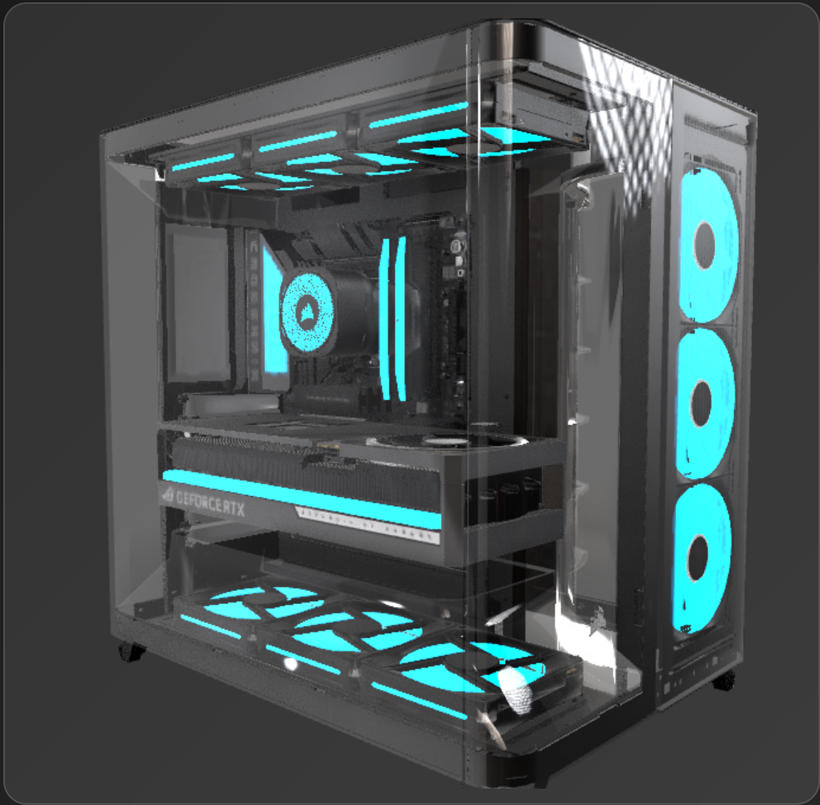 Corsair Flagship Gaming PC | iCUE-LINK | RTX 5090 & Ryzen 9 9950X3D