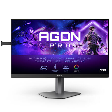 AOC AGON Pro AG246FK, 61,2 cm (24,1 Zoll) 540Hz, FreeSync Premium, TN - DP, 2xHDMI