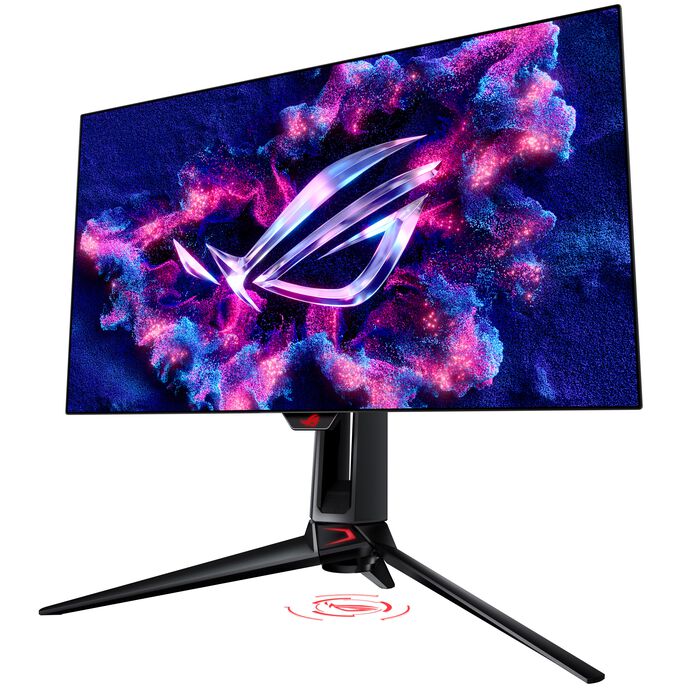 ASUS ROG Swift OLED PG27AQDP, 26,5 Zoll Gaming Monitor, 480 Hz, OLED, G-SYNC Compatible
