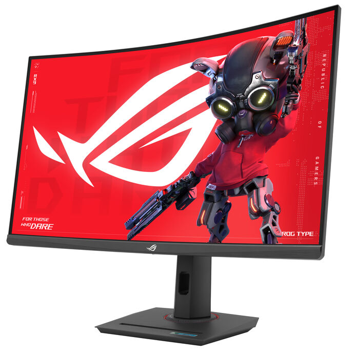 ASUS ROG Strix XG32WCS, 31,5 Zoll Curved Gaming Monitor, 180Hz, VA, FreeSync