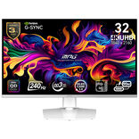 MSI MPG 321URXWDE QD-OLED, 31,5 Zoll Gaming Monitor, 240 Hz, QD OLED, Adaptive Sync