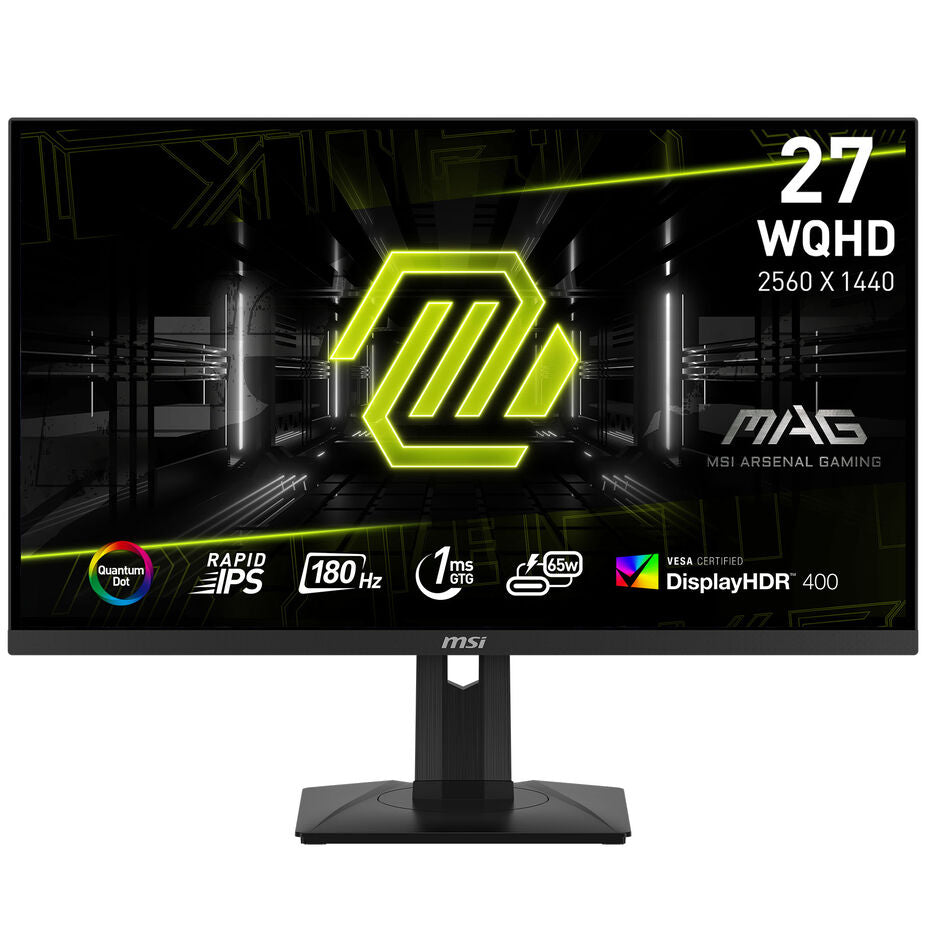 MSI MAG 274QRFDE QD E2, 27 Zoll Gaming Monitor, 180Hz, IPS, FreeSync