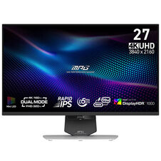 MSI MPG 274URDFWDE E16M, 27 Zoll 4K Gaming-Monitor, 160/320Hz, IPS-Panel (Mini-LED), Adaptive Sync