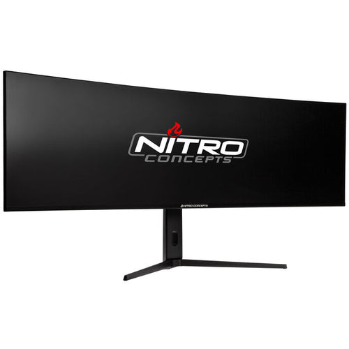 Nitro Concepts SM1 Simracing Monitor, 124,5 cm (49 Zoll) Curved, 144Hz, FreeSync, G-Sync, HDMI, DP,