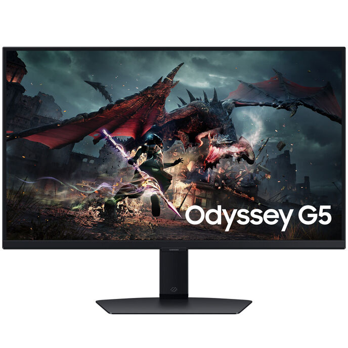 Samsung Odyssey G5 G50D (2024), 27 Zoll Gaming Monitor, 180Hz, IPS, FreeSync
