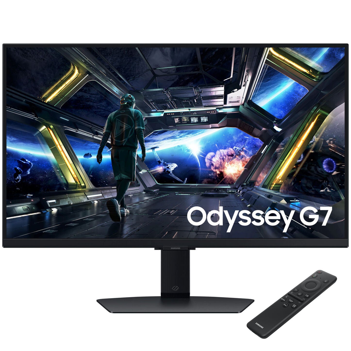 Samsung Odyssey G7 G70D, 27 Zoll Gaming Monitor, 144Hz, IPS, FreeSync