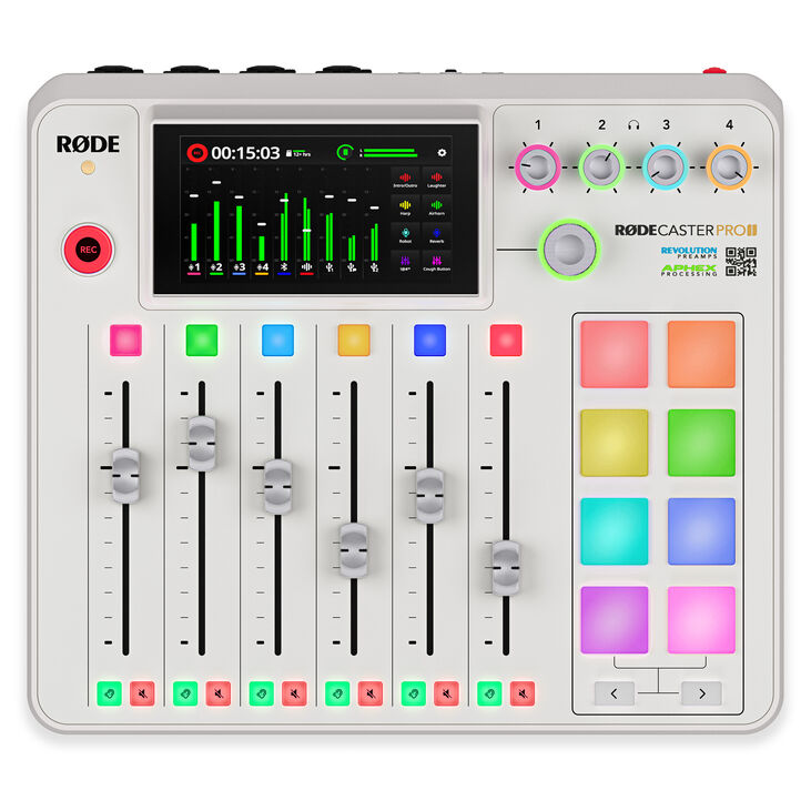 Rode Rodecaster Pro II - Audio Production Studio, weiß