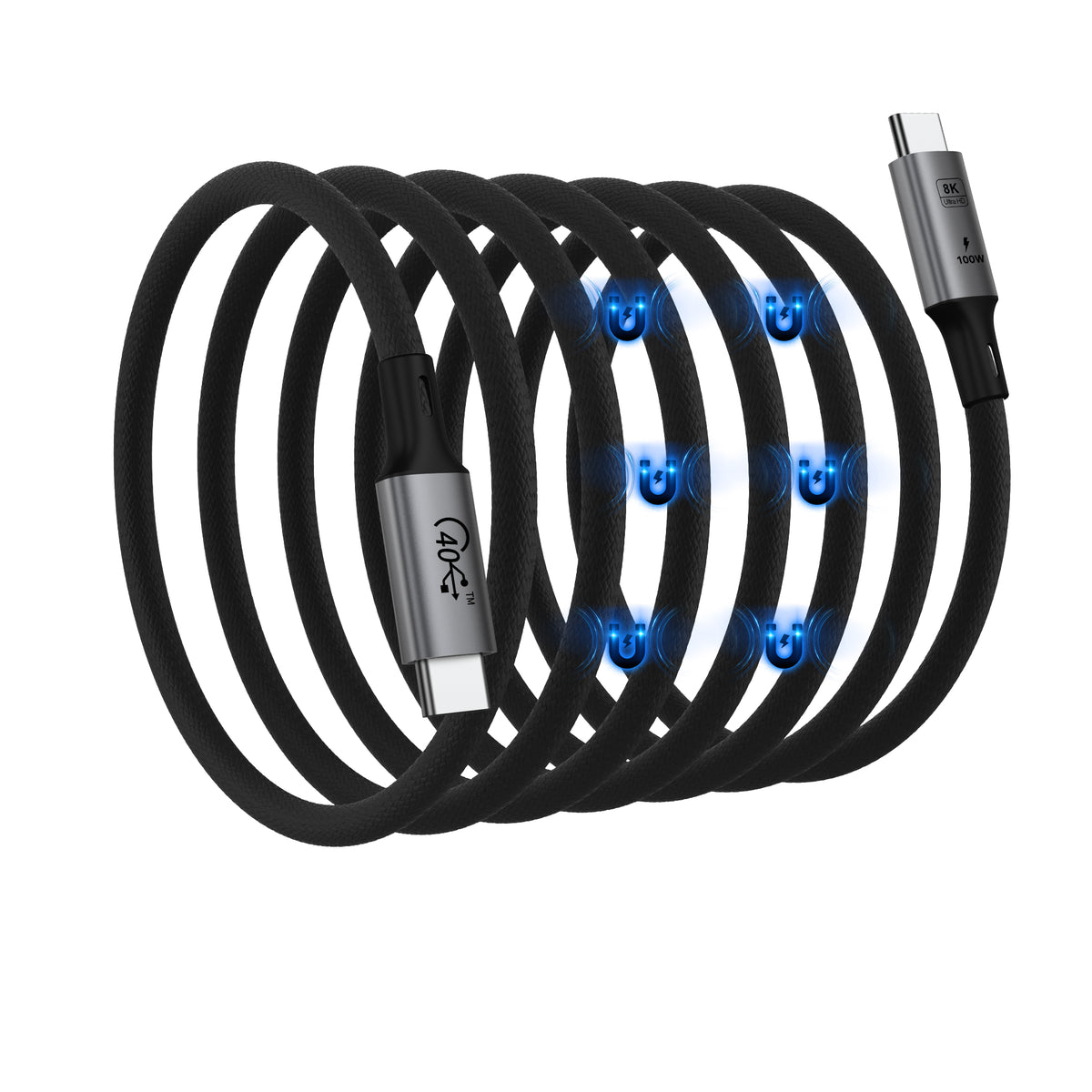 SmartFlex USB-C 4.0 1.5m  selbstaufrollendes Kabel