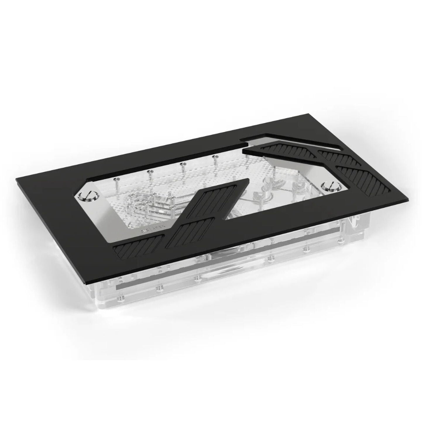 Alphacool Apex Distroplate für Dark Base Pro 901, mit Apex Pumpe, RGB - schwarz