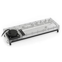 Alphacool Core Distroplate 360 Links V.2 mit D5 Apex Pumpe, für D5/DDC
