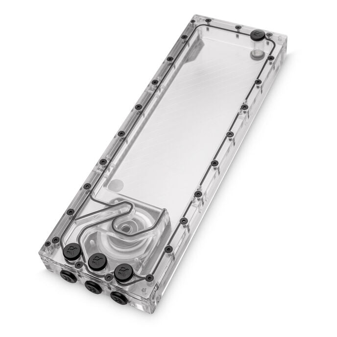 EK Water Blocks EK-Quantum Kinetic3 FLT D5 PWM Ausgleichsbehälter-Pumpen-Kombination - 360mm, D-RGB, Acryl