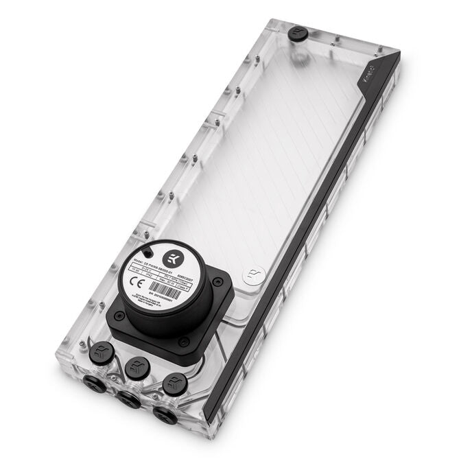 EK Water Blocks EK-Quantum Kinetic3 FLT D5 PWM Ausgleichsbehälter-Pumpen-Kombination - 360mm, D-RGB, Acryl