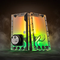 EK Water Blocks EK-Quantum Kinetic3 FLT D5 PWM Ausgleichsbehälter-Pumpen-Kombination - 280mm, D-RGB, Acryl